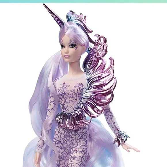 NIB, Unicorn Goddess Barbie, Mythical Muse series, limited edition 2017 - Picture 5 of 10